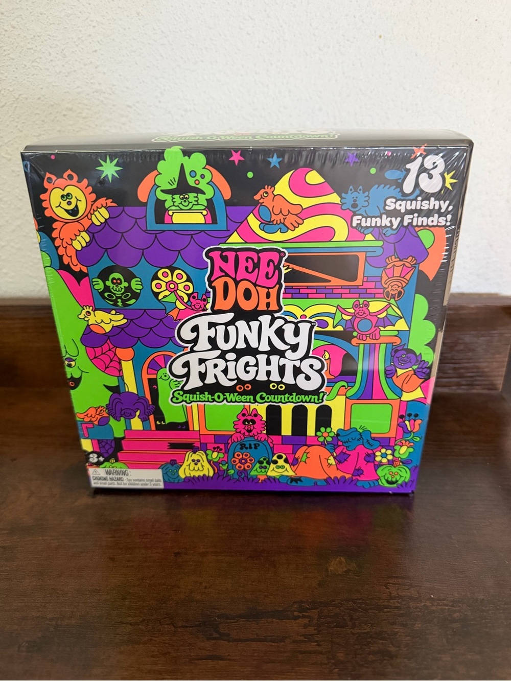 NeeDoh Funky Frights Squish-O-Ween Countdown Advent Calendar